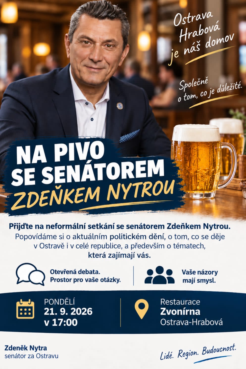 Neformální setkání se senátorem Zdeňkem Nytrou